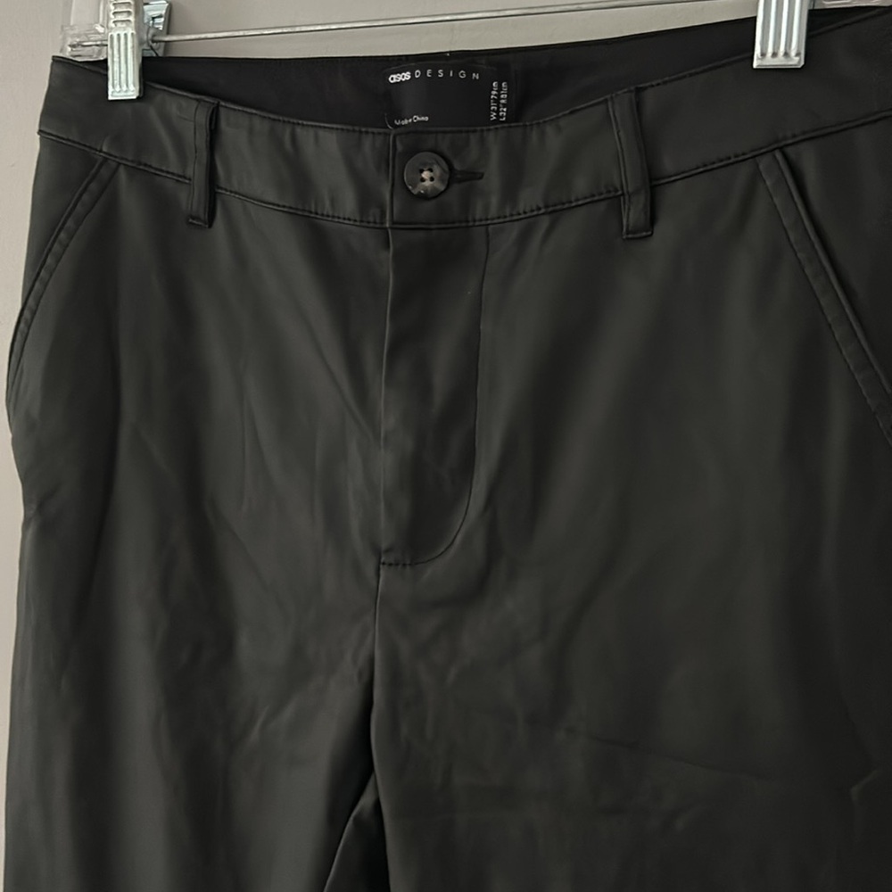 ASOS leather pants